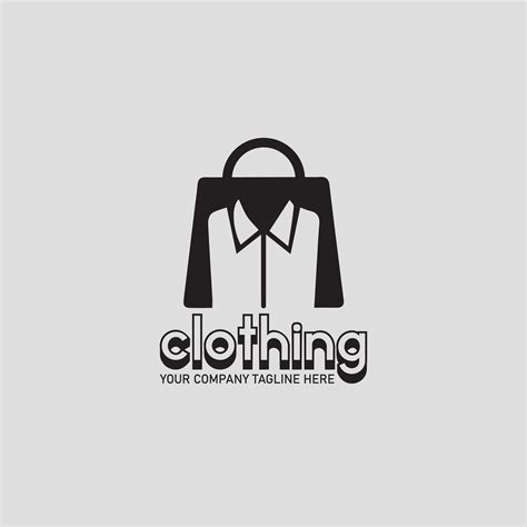 clothing logo design 25749580 Vector Art at Vecteezy