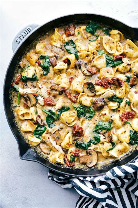 One Skillet Creamy Chicken Tortellini Chelsea S Messy Apron Kitchn