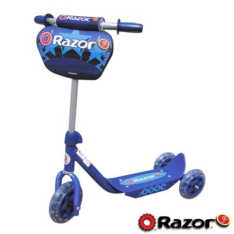 Razor 3 Wheel Scooter - Blue | ToysRUs Australia, Official Site - Toys, Games, Outdoor Fun, Baby ...