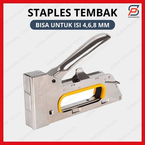 Jual Staples Tembak Staple Gun Tacker Steples Stapler Hekter Jok Motor