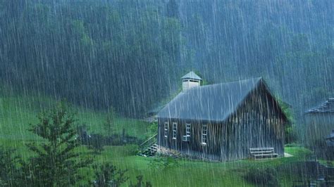 Som de chuva para dormir e Relaxar Som de Chuva Forte e Trovões na