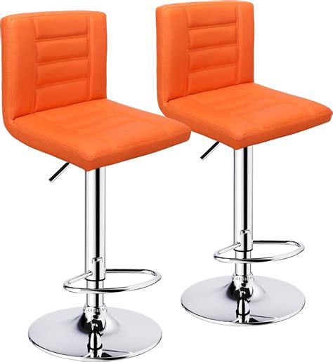 Leopard Bar Stools Set Of 2 Modern Adjustable Bar Stool