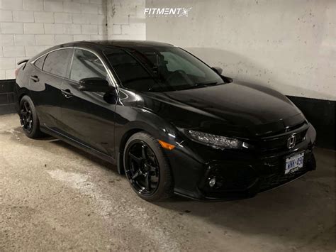 Honda Civic Si With X Enkei Ts And Toyo Tires X On