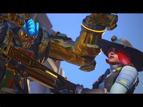 Intergalactic Smuggler Ashe Skin Showcase Overwatch Youtube