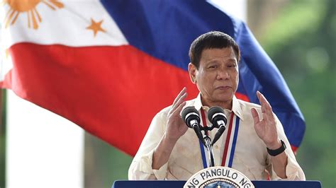 Criticized Abroad Philippines Leader Rodrigo Duterte Remains Hugely