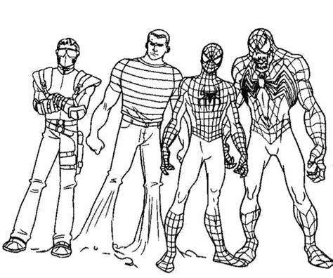 Create Meme Spider Man Coloring Book Spider Man Heroes Coloring Pages