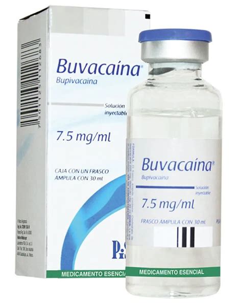 Compra Buvacaina 7 5 Mg Con 1 Frasco Ámpula De 30 Ml Buen Fin en Prixz