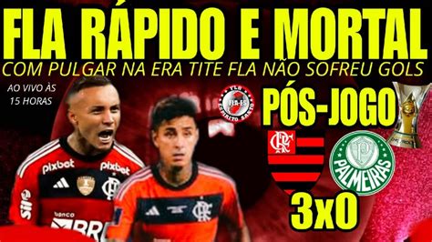 Flamengo Atropela O Sonho Continua Pulgar Monstro PÓs Jogo