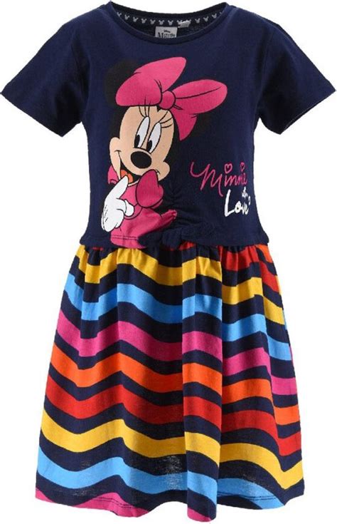 Minnie Mouse Jurkje Waves Navy Bol