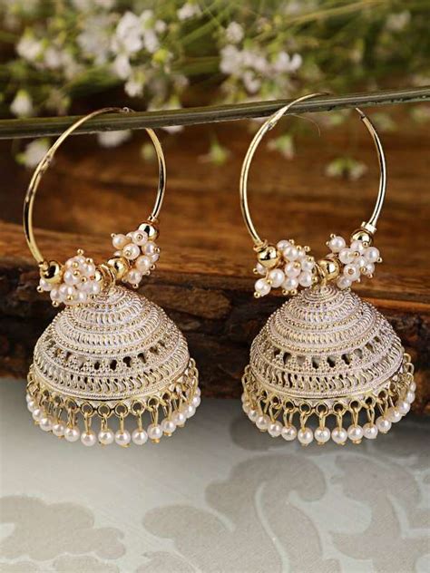 Earrings In Jhumka Style Discount Bellvalefarms