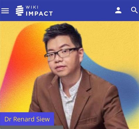 Dr Renard Siew On Linkedin Wikiimpact Environment Sustainability