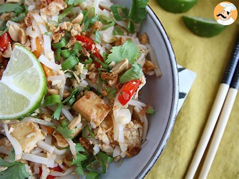 Pad Thai With Tofu Recipe Petitchef