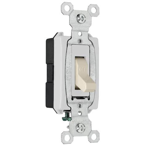 Legrand Pass And Seymour 20 Amp Single Pole Commercial Grade Backwire Toggle Switch Light