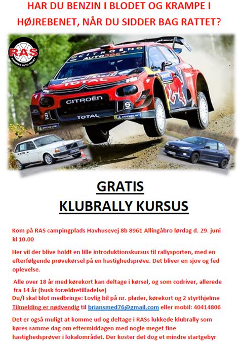 Nyt Kursus Randers Auto Sport