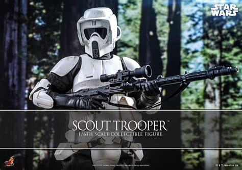 Star Wars Return Of The Jedi Scout Trooper Comes To Hot Toys