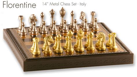 Metal Chess Sets – Chess House