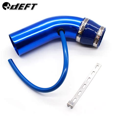 Aluminium 76mm 3 Auto Car Cold Air Intake Induction System Pipe Kit