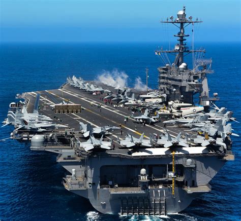 Nimitz class aircraft carrier CVN US Navy