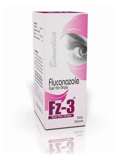 FZ-3 Fluconazole Eye And Ear Drops, Packaging Type: Box, Packaging Size ...