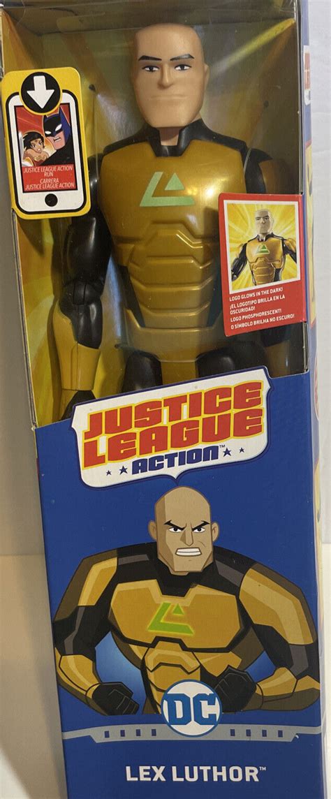 Justice League Action Lex Luthor 12 Inch Poseable Action Figure Mattel