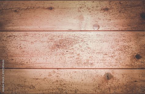 Holz Hintergrund Rustikal Bretterwand Aus Warmen Holz Stock Foto