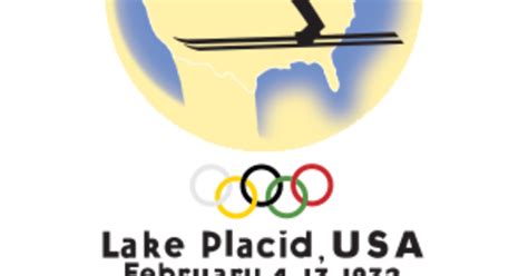 Lake Placid Olympic Logo Poster Design Look Of The Games