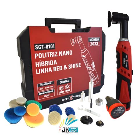 Politriz Nano Hibrida Linha Red Shine SGT 8101 Sigma Tools Shopee