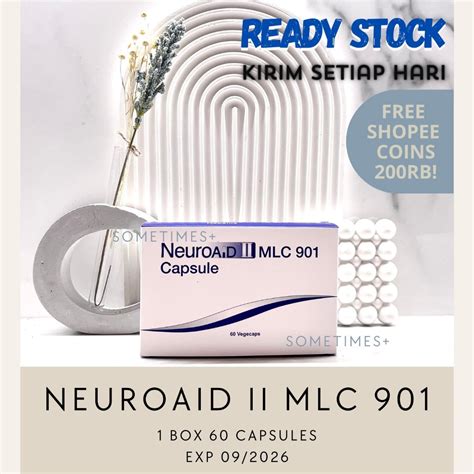 Jual Neuroaid Ii Capsules Box Capsules Exp Shopee