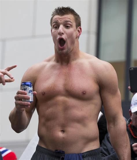 Well Rob Gronkowski Enjoyed Himself At The Parade The Boston Globe