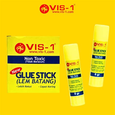 Jual Glue Stick Vis 1 Lem Stik Lem Kertas Vis 1 Shopee Indonesia