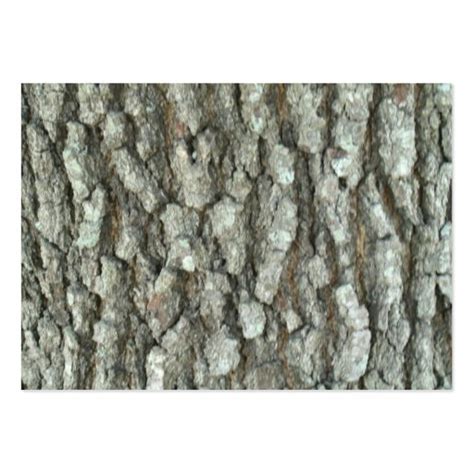 Oak Tree Bark Real Wood Camo Nature Camouflage Large Business Cards Pack Of 100 Zazzle