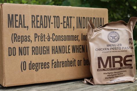 Best MRE Meals (Meals Ready to Eat) — Practical Self Reliance