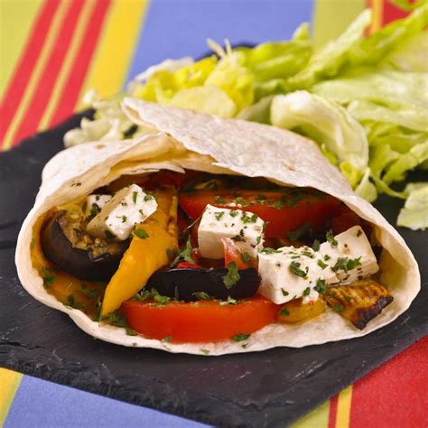 Wrap V G Tarien Aux L Gumes Du Soleil Et La F Ta Recette Wrap