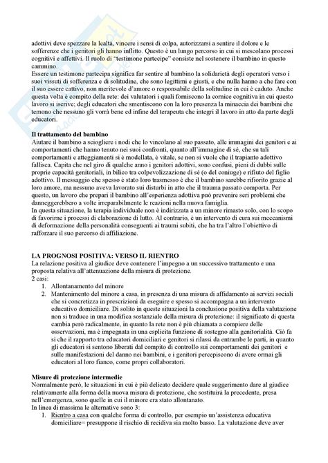 Riassunto Esame Modelli Di Intervento E Contesti Di Tutela Prof