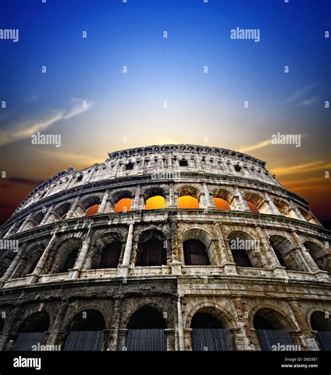 Colosseum Of Rome Hi Res Stock Photography And Images Alamy