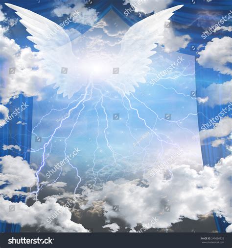 7106 White Angel Wings Clouds Images Stock Photos And Vectors