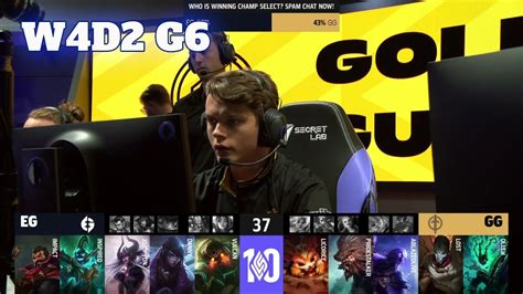 EG Vs GG Week 4 Day 2 S12 LCS Spring 2022 Evil Geniuses Vs Golden