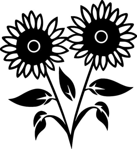 Premium Vector Flowers Minimalist And Simple Silhouette Vector