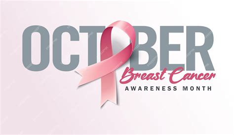 Premium Vector Posters For Breast Cancer Awareness Month In October