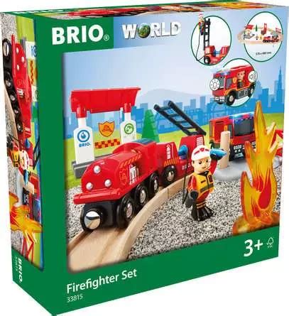 BRIO World Train Set Firefighter Train Set