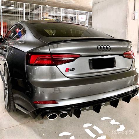 Carbon Fiber Spoiler For Audi A5 S5 Rs5 B9 Sportback Coupe 2017 2020