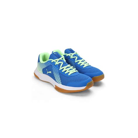 Buy Puma Badminton Smash Sprint Unisex Blue Badminton Shoes Online