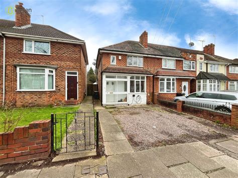 Birdbrook Road Birmingham B44 3 Bed End Of Terrace House For Sale £