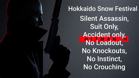 Snow Festival Silent Assassin Suit Only Accident Only No Loadout No KO