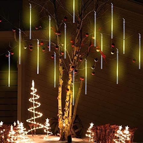 Meteor Shower Lights Falling Rain Lights 30 Cm 8 Tubes 240 LEDs