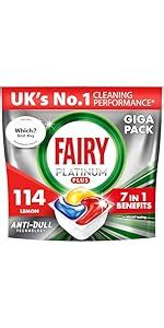 Fairy Platinum Plus All In One Dishwasher Tablets Bulk Fairy