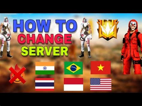 How To Change Server In Free Fire Without Vpn Youtube