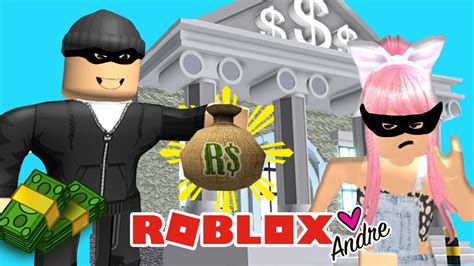 Roblox Andre Robo Un Banco Pero Pierdo Todo El Dinero Youtube