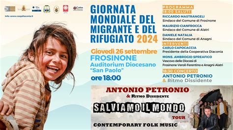 Giornata Mondiale Del Migrante E Del Rifugiato Settembre