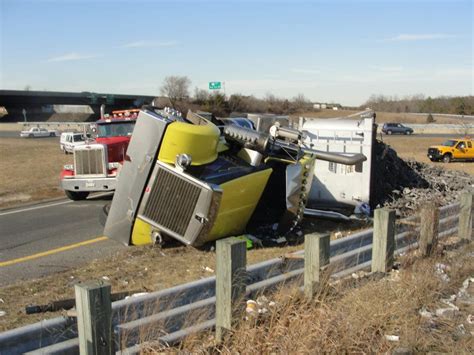 Dump Truck Overturns On Nicolls Road Ramp Patchogue NY Patch